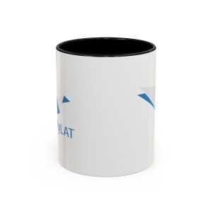 flyLAT Origami Bird Logo Ceramic Mug (11/15 oz)