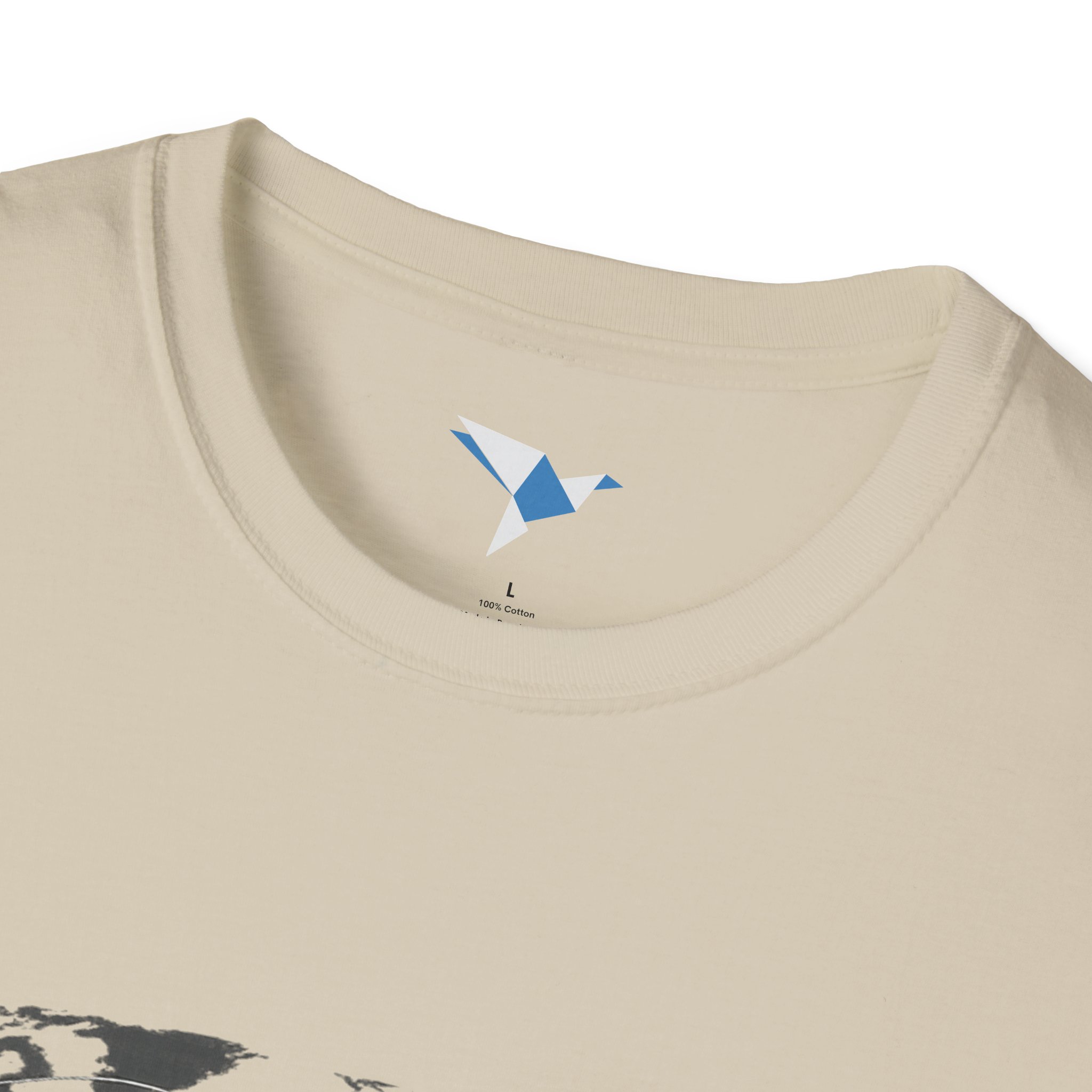 World Map 'FLYLAT' Travel T-Shirt — Est. 2020 Graphic Tee for Travelers - Image 11