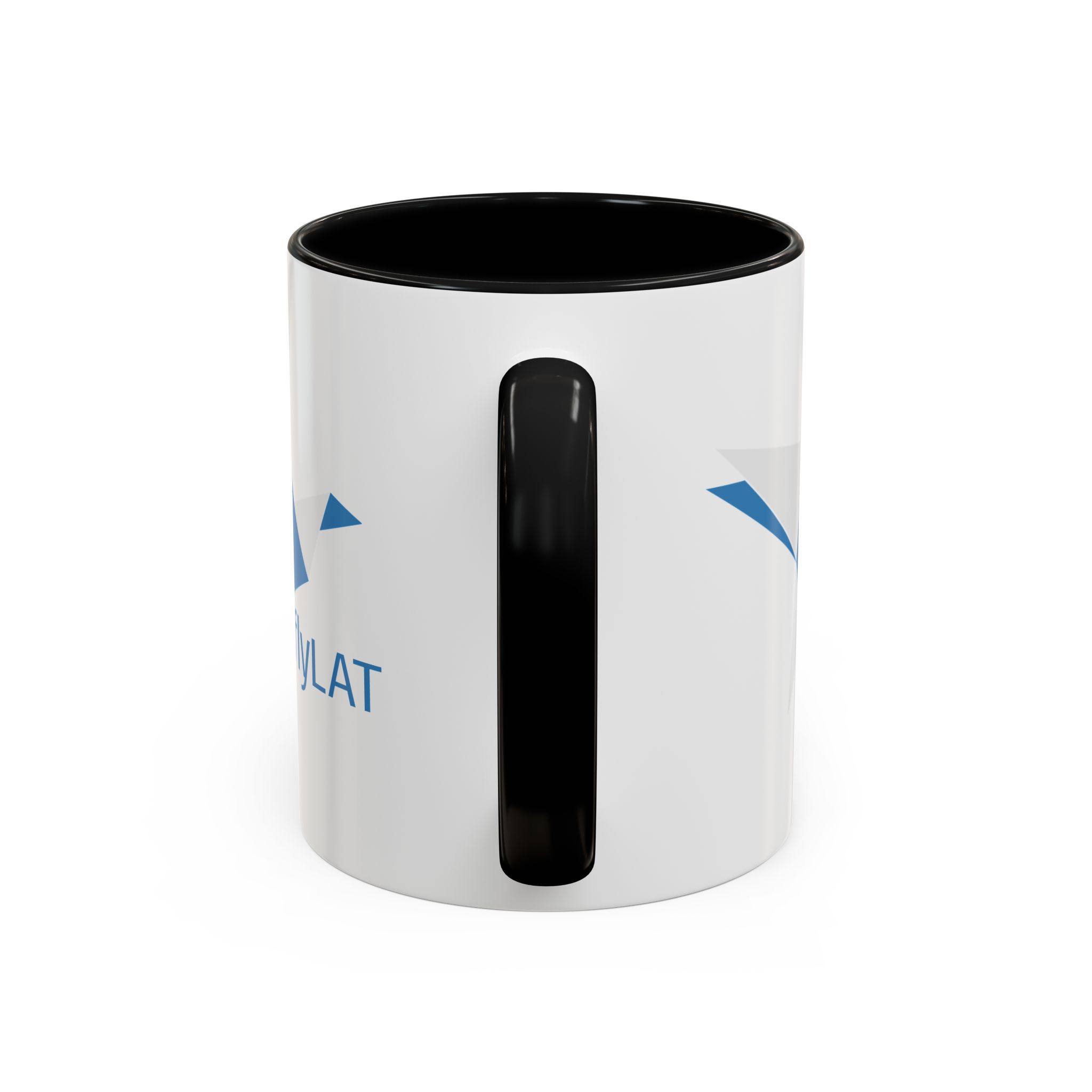 flyLAT Origami Bird Logo Ceramic Mug (11/15 oz) - Image 4